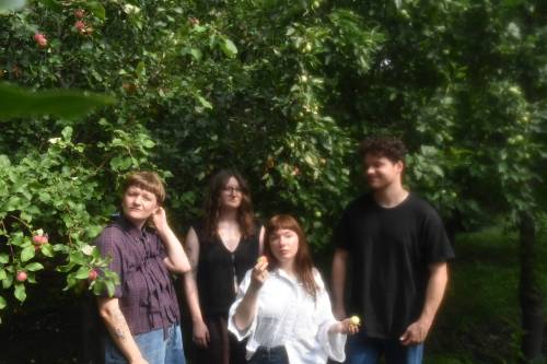 SUPPLIED
                                Virgo Rising are (from left) Lauren Wittmann, Jenna Wittmann, Emily Sinclair and Isaac Tate.