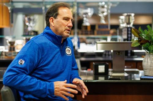 MIKE DEAL / FREE PRESS
                                Winnipeg Jets head coach Scott Arniel said Thursday he built the club&rsquo;s training camp around what other teams in the league did well after the Jets ended last season 26th overall in the standings.