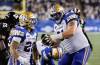 John Woods / THE CANADIAN PRESS FILES
                                Winnipeg Blue Bombers guard Gabe Wallace watches about five movies per week during his downtime, with Heat and Dracula among his favouries.