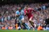 JON SUPER / THE ASSOCIATED PRESS FILES
                                Manchester City&rsquo;s Antoine Semenyo (left) and Liverpool&rsquo;s Florian Wirtz fight for the ball the last time the two sides met back in April. The Sky Blues are certain to get a rough welcome by Reds fans as the two clubs meet at Anfield next Sunday for the first time since Man City&rsquo;s guilty verdict of breaking more than 100 Premier League financial rules between 2009 and 2018 &mdash; a span that saw Manchester take the league title and Carabao Cup over Liverpool.