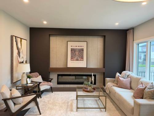 SUPPLIED
                                The great room at the Kensington Homes&rsquo; show home at 16 Gypsum Drive.