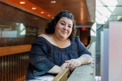 MIKE DEAL / FREE PRESS
                                Amanda Goldberg is directing the Royal MTC production of Cyrano.