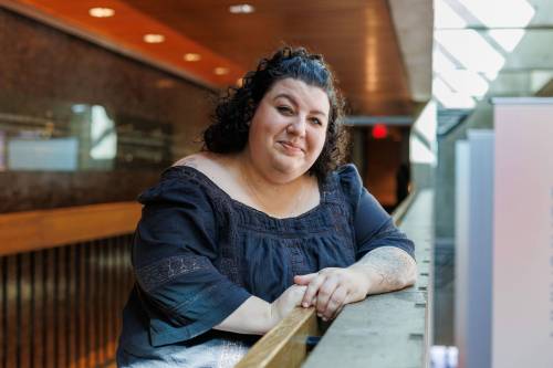 MIKE DEAL / FREE PRESS
                                Amanda Goldberg is directing the Royal MTC production of Cyrano.