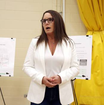 Tim Smith / The Brandon Sun Files
                                MLA for Agassiz, Jodie Byram, renewed calls for a public inquiry into systemic failures of Child and Family Services, more than 20 years after the death of Phoenix Sinclair.