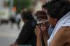 RUTH BONNEVILLE / FREE PRESS FILES
                                A police sweep targetting open drug use and trafficking began in August.