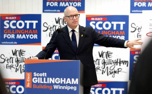 (Ruth Bonneville / Free Press files) If re-elected, Gillingham also promised to let residents sign up for automatic emails or texts that update them on their 311 service requests.
