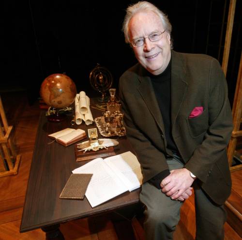 Phil Hossack / The Canadian Press Files
                                Transit of Venus composer Victor Davies is shown on the set of the opera in 2007 in Winnipeg.