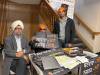 Melissa Martin / Free Press
                                (From left) Gurdwara Millroads chairperson Surinder Singh Hoonjan, along with volunteer Surinder Brar and Avnish Nanda, founder of the Our Alberta Advantage campaign, at a voter information booth at the Gurdwara Millroads in Edmonton.