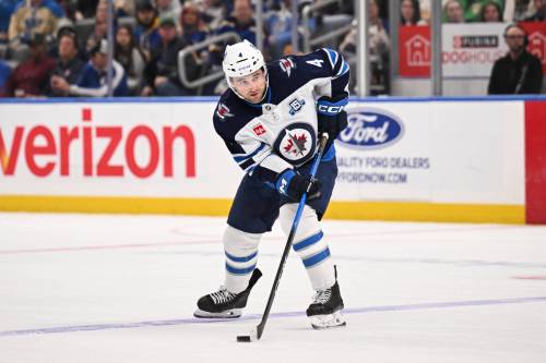 Connor Hamilton / The Associated Press files
                                Winnipeg Jets defenceman Neal Pionk said Thursday his only other talent is playing baseball.