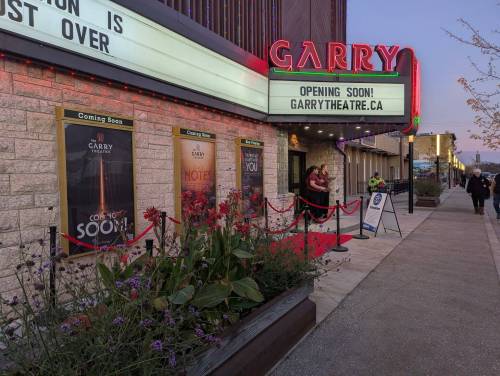 SUPPLIED
The Garry Theatre in Selkirk is open and will soon be showing moves.