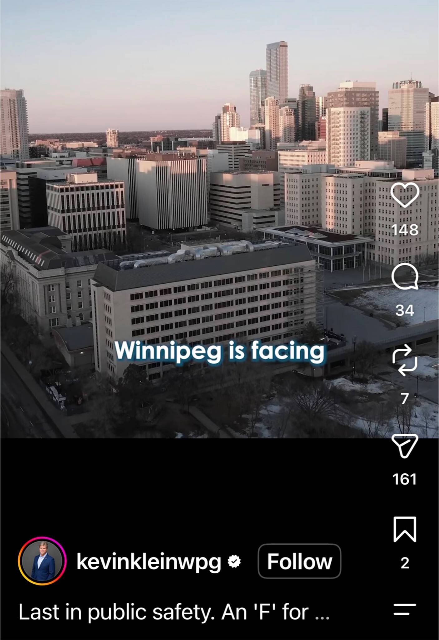 Kevin Klein pulls mayoral ad after Edmonton footage mistake