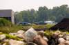 Investigators at the scene where two planes from Harv&rsquo;s Air flight school crashed south of Steinbach in July 2025. (Mike Deal / Free Press files)