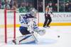 LM Otero / The Associated Press
                                Winnipeg Jets goaltender Stuart Skinner makes a save during the first period of the Jets 3-2 overtime loss to the Dallas Stars, Thursday in Dallas.