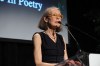 Poet Anne Carson speaks after winning the Griffin Poetry Prize for her genre-bending 