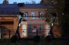 Electric scooters are parked next to the building of the Irkutsk Anti-Plague Research Institute of Siberia and the Far East in Irkutsk, Russi, on Wednesday, Oct. 7, 2026. (AP Photo)