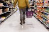 A customer browses an aisle at a Metro grocery store In Toronto on Friday, Feb. 2, 2024.   THE CANADIAN PRESS/Cole Burston