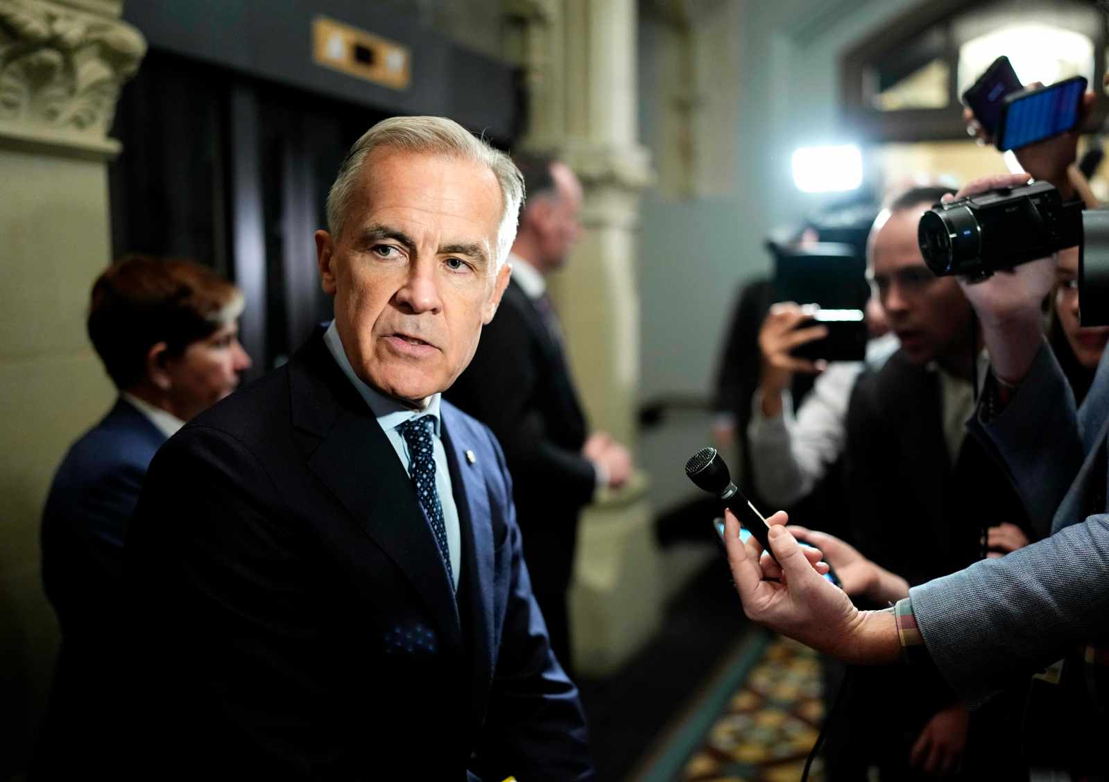 Carney says Canada's future up to Canadians after Musk voices support for separatism