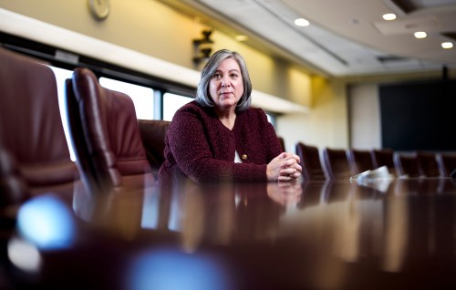 Jeanne Pratt, acting Competition Commissioner, is shown at the Competition Bureau in Gatineau, Que., on Thursday, Jan. 29, 2026. THE CANADIAN PRESS/Justin Tang