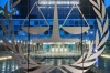 FILE — The International Criminal Court (ICC) is seen on Dec. 9, 2025, in The Hague, Netherlands. (AP Photo/Peter Dejong, Pool, File)