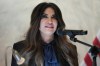 U.S. Ambassador to Greece Kimberly Guilfoyle speak during a dedication ceremony at the chancery of the U.S. Embassy, Wednesday, Oct. 7, 2026, in Athens, Greece. (AP Photo/Mark Schiefelbein, Pool)
