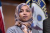 Rep. Ilhan Omar, D-Minn., takes questions during a news conference at the Capitol in Washington, Jan. 13, 2026. (AP Photo/J. Scott Applewhite, File)