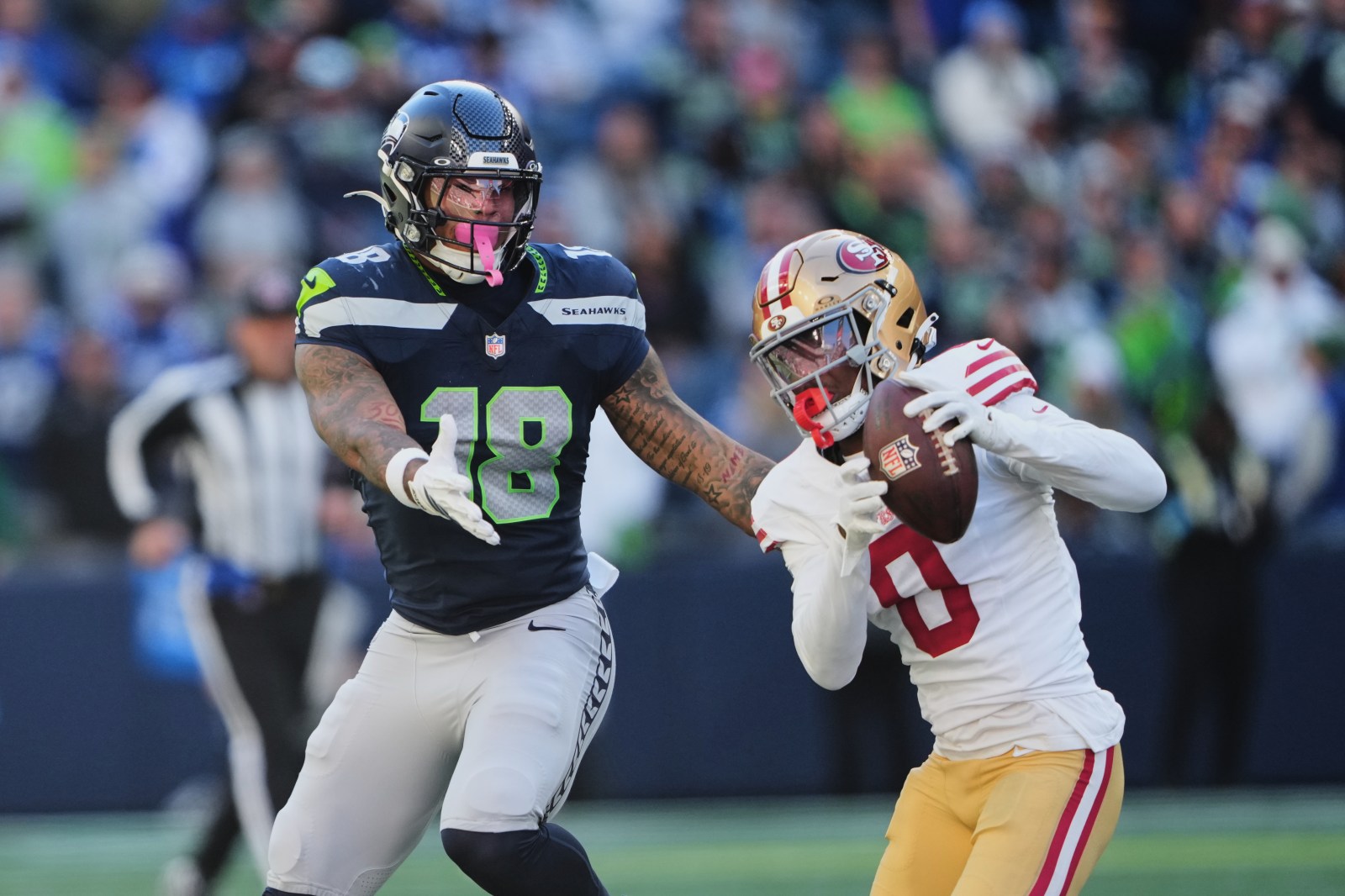 Youth defenders power 49ers to 32‑29 win over Seahawks