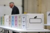 Voter ballot boxes to be used for the 2026 Alberta Referendum in Edmonton, Alta., on Thursday, Sept. 3, 2026. THE CANADIAN PRESS/James Maclennan