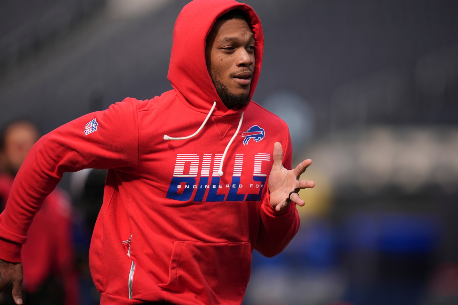 Bills announce DJ Moore out with shoulder injury ahead of Monday Night clash