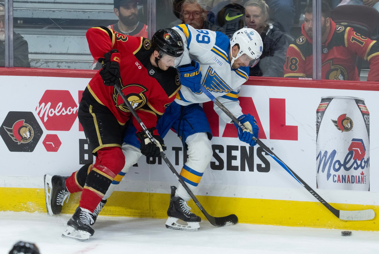 Senators come up flat against Blues as power play continues to struggle