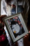 Christie Zebrasky, whose daughter Eishia Hudson was shot dead by police on April 8, 2020, holds a photo of her daughter in Winnipeg, Friday, Dec. 11, 2020.  THE CANADIAN PRESS/John Woods