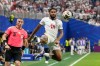 FILE - England's Reece James controls the ball during the World Cup semifinal soccer match between England and Argentina in Atlanta, Wednesday, July 15, 2026. (AP Photo/Rebecca Blackwell, File)