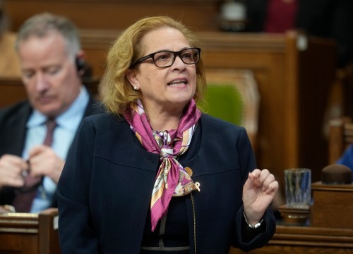 Immigration, Refugees and Citizenship Minister Lena Metlege Diab rises during Question Period on Parliament Hill in Ottawa, Tuesday, Sept. 22, 2026. THE CANADIAN PRESS/Adrian Wyld