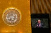 United Nations Secretary-General Antonio Guterres speaks during the 81st session of the United Nations General Assembly at United Nations headquarters, Tuesday, Sept. 22, 2026. (AP Photo/Seth Wenig)