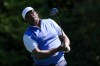 FILE - Vijay Singh, of Fiji, watches his tee shot on the 11th hole during the first round of the Masters golf tournament at the Augusta National Golf Club, April 9, 2026, in Augusta, Ga. (AP Photo/Matt Slocum, File)