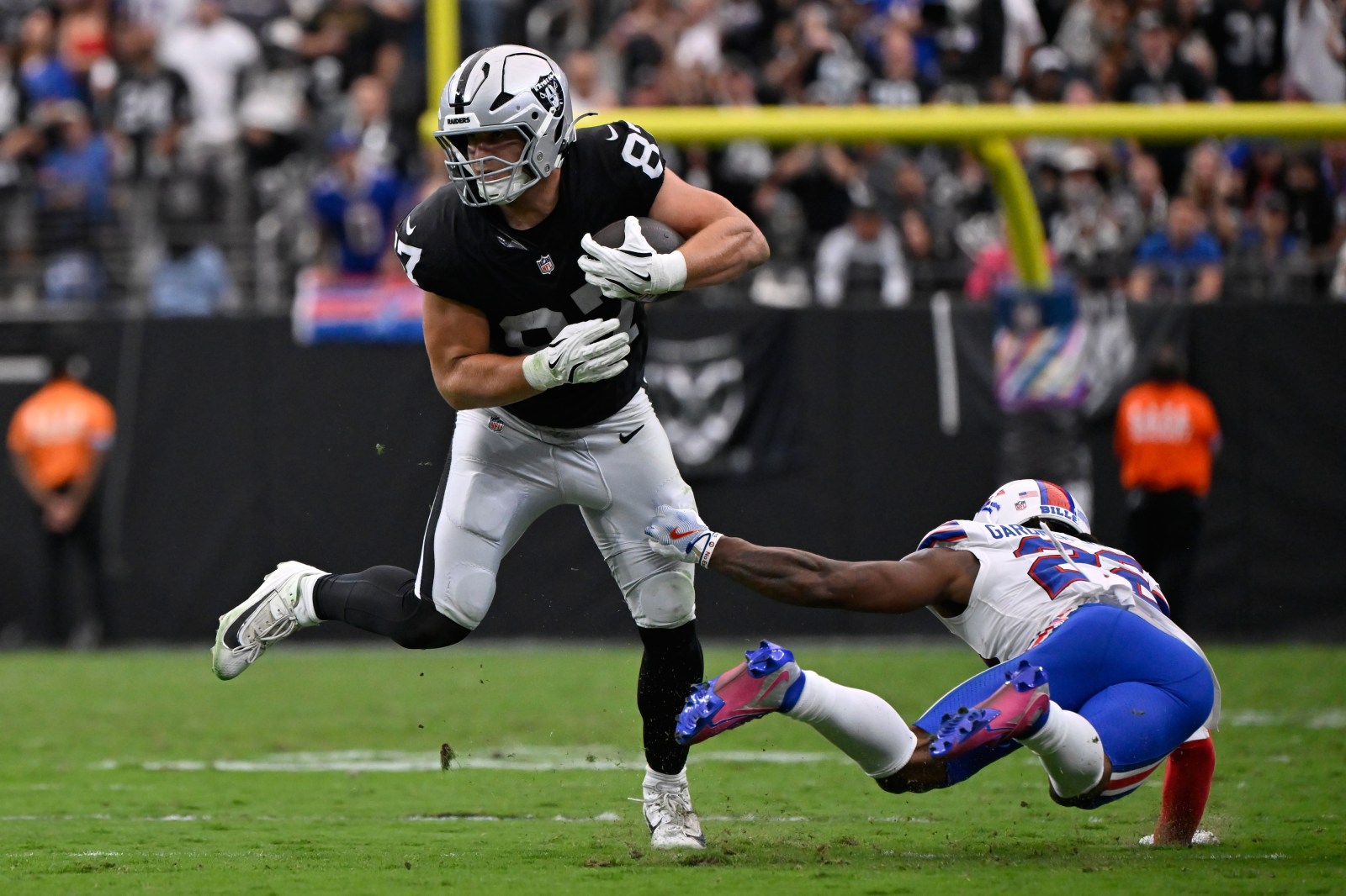 Bills safety C.J. Gardner‑Johnson ejected for spitting at Raiders players