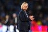 England head coach Sarina Wiegman after the 2027 Women's World Cup European qualifier soccer match between England and Greece in Leicester, England, Tuesday Oct. 13, 2026. (Bradley Collyer/PA via AP)