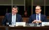 Canada-U.S. Trade Minister Dominic LeBlanc and Minister of Transport Steven MacKinnon prepare to appear before the Legislative Committee on Bill C-39 in the Parliamentary Precinct in Ottawa, on Monday, Oct. 19, 2026. THE CANADIAN PRESS/Justin Tang