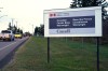The entrance to Canadian Forces Base Wainwright is seen Monday, Oct. 19, 2026, in Alberta, Canada. (AP Photo/Ty O'Neil)