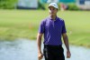 FILE - Alvaro Ortiz, of Mexico, reacts after making a par during the final round of the Mexico Open golf tournament in Puerto Vallarta, Mexico, on Feb. 25, 2024. (AP Photo/Fernando Llano, File)