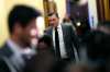 Minister of Artificial Intelligence and Digital Innovation Evan Solomon makes his way to a meeting of the Liberal caucus on Parliament Hill on Wednesday, Oct. 21, 2026. THE CANADIAN PRESS/Justin Tang