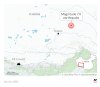 A powerful earthquake jolted southwestern China Thursday. (AP Digital Embed)