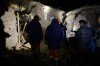 In this photo released by Xinhua News Agency, firefighters inspect an earthquake-hit village houses in Baqen County of Nagqu City in China's Tibet autonomous region, on Friday, Oct. 23, 2026. (Xinhua via AP)