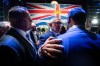 B.C. Conservative interim Leader Lorne Doerkson speaks to supporters in the crowd during provincial election night in Vancouver, on Saturday, Oct. 24, 2026. THE CANADIAN PRESS/Ethan Cairns