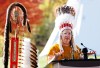 Assembly of First Nations National Chief Cindy Woodhouse Nepinak speaks at the AFN First Nations — First Ministers Meeting Day of Ceremony in Ottawa, on Sunday, Oct. 25, 2026. THE CANADIAN PRESS/Keito Newman