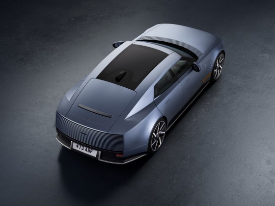 With no rear window, the Type 01 will be, if nothing else, polarizing. (Supplied)